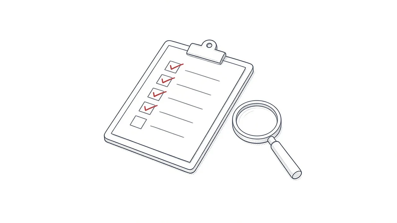 Checkliste zur Prüfung von Softwareanforderungen