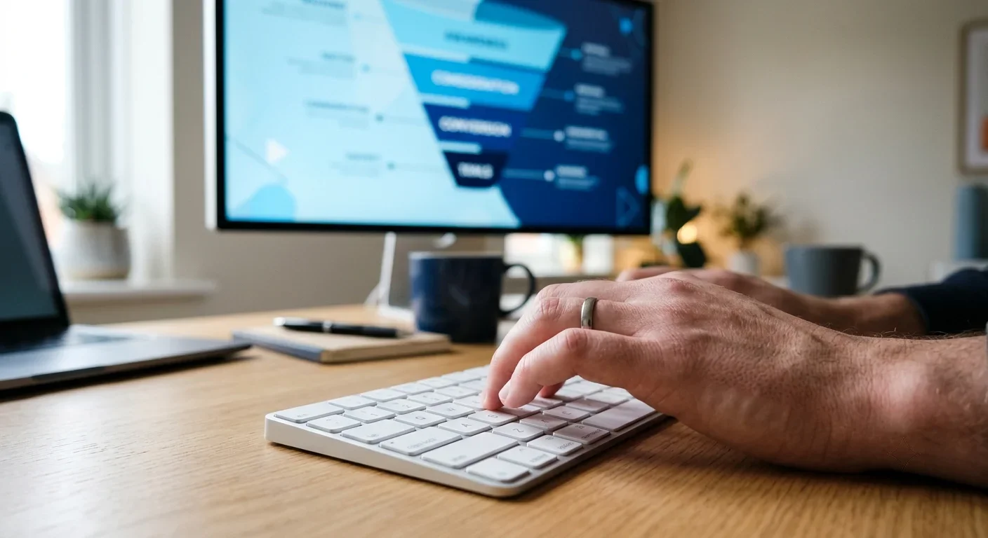 Texteingabe an einer modernen Tastatur