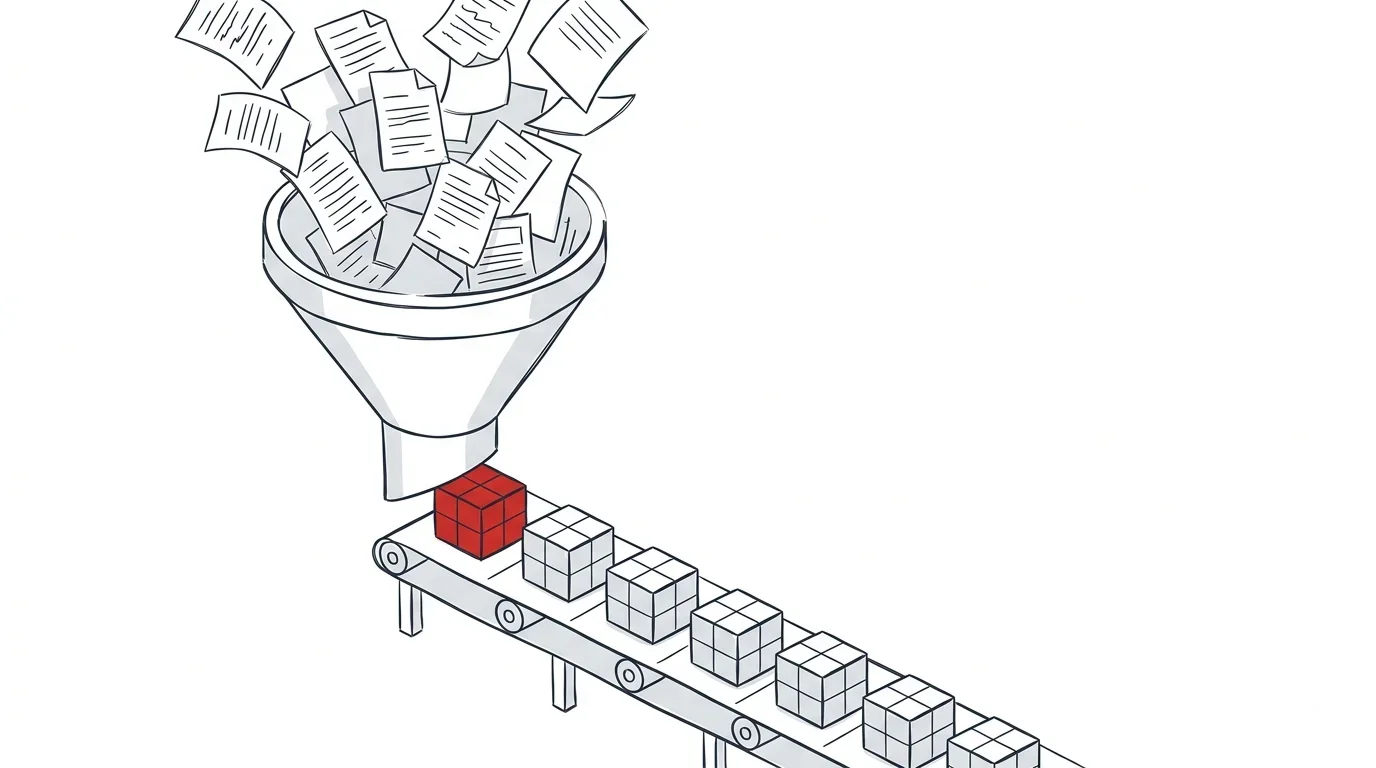 Strukturierter Datenexport durch Filterung und Konvertierung