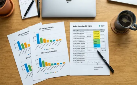 Datengetriebenes Kanzleimarketing mit Redaktionsplan und Analysen