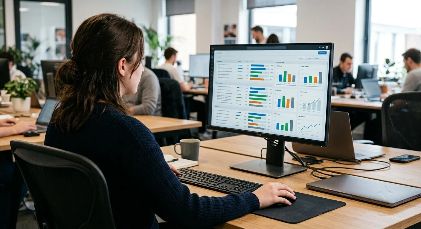 Analyse von Suchbegriffen am Monitor