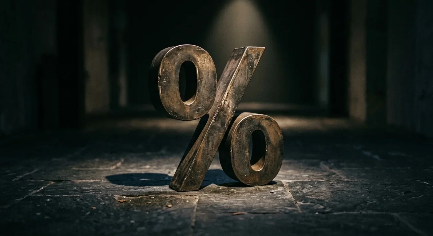 Prozentzeichen als Symbol für die Conversion Rate