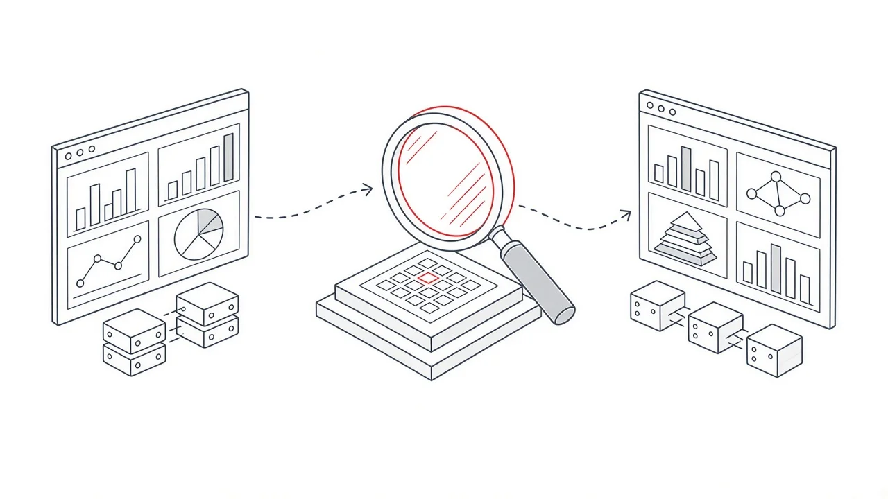 Dashboard einer Software zur Keyword-Analyse