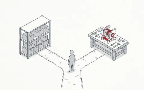 Konzeptioneller Vergleich von vorgefertigten Lösungen und Eigenentwicklungen