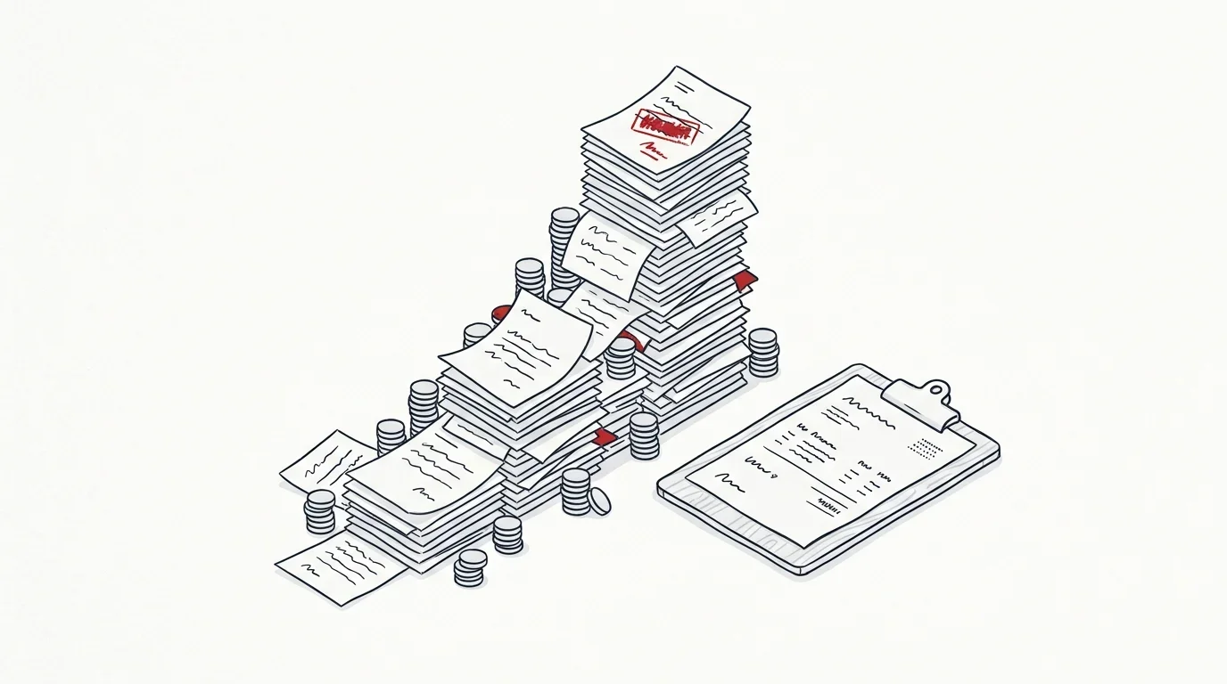 Illustration steigender Kosten durch Transaktionsgebühren
